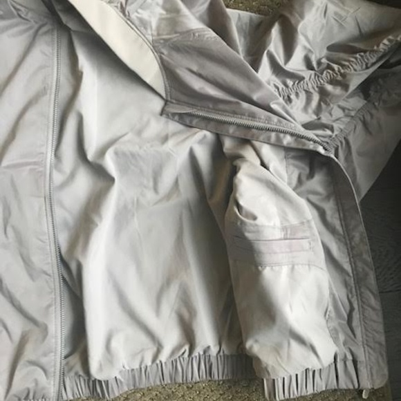 Silver Grey Bomber Jacket from Lululemon - Picture 2 of 3